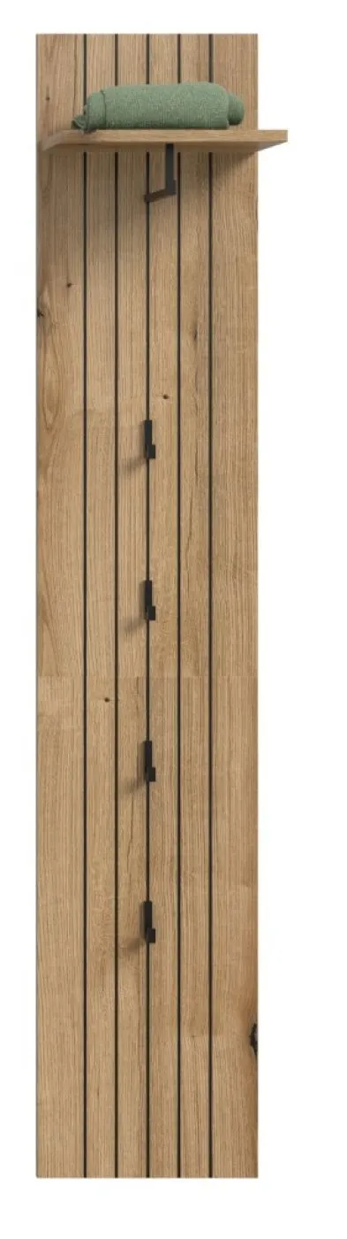 Garderobenpaneel Station | Evoke Eiche