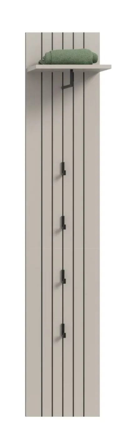 Garderobenpaneel Station | Kaschmir