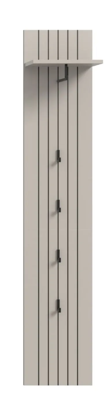 Garderobenpaneel Station | Kaschmir