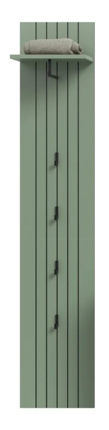 Garderobenpaneel Station | Smoke Green