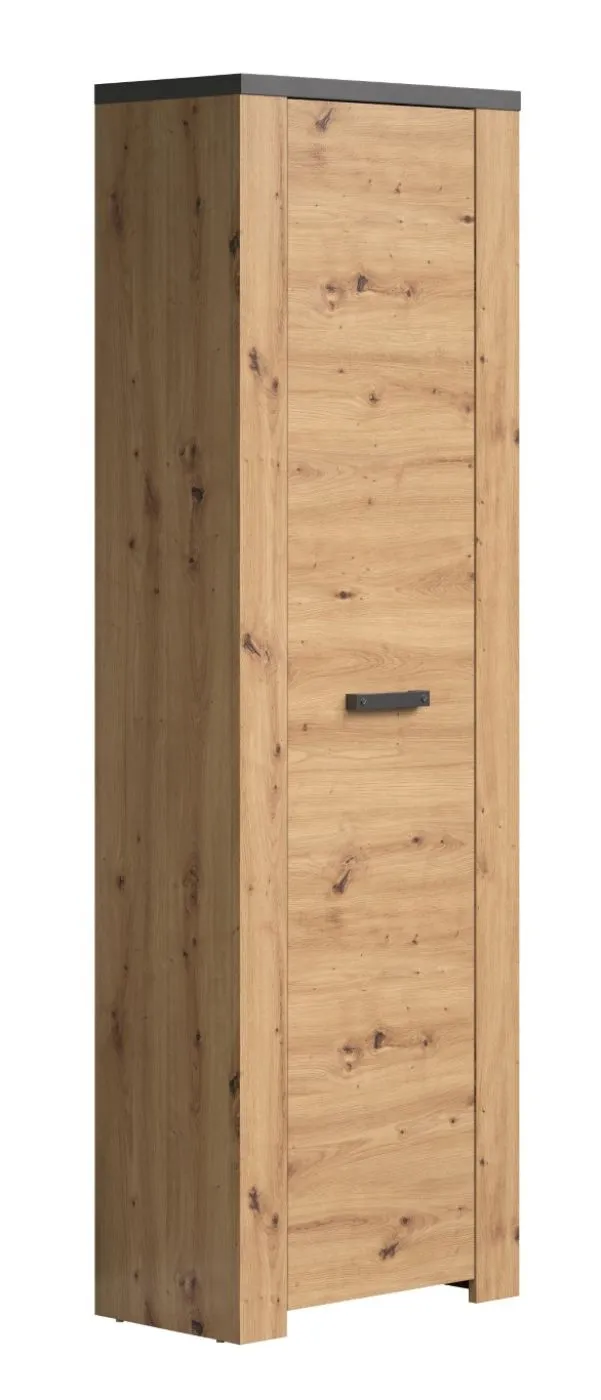 Garderobenschrank Follow | Artisan Eiche / Matera grau