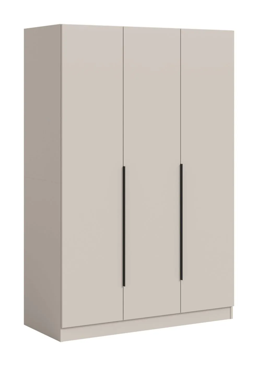 Garderobenschrank Kleiderschrank Kopenhagen | 3-türig | Kaschmir