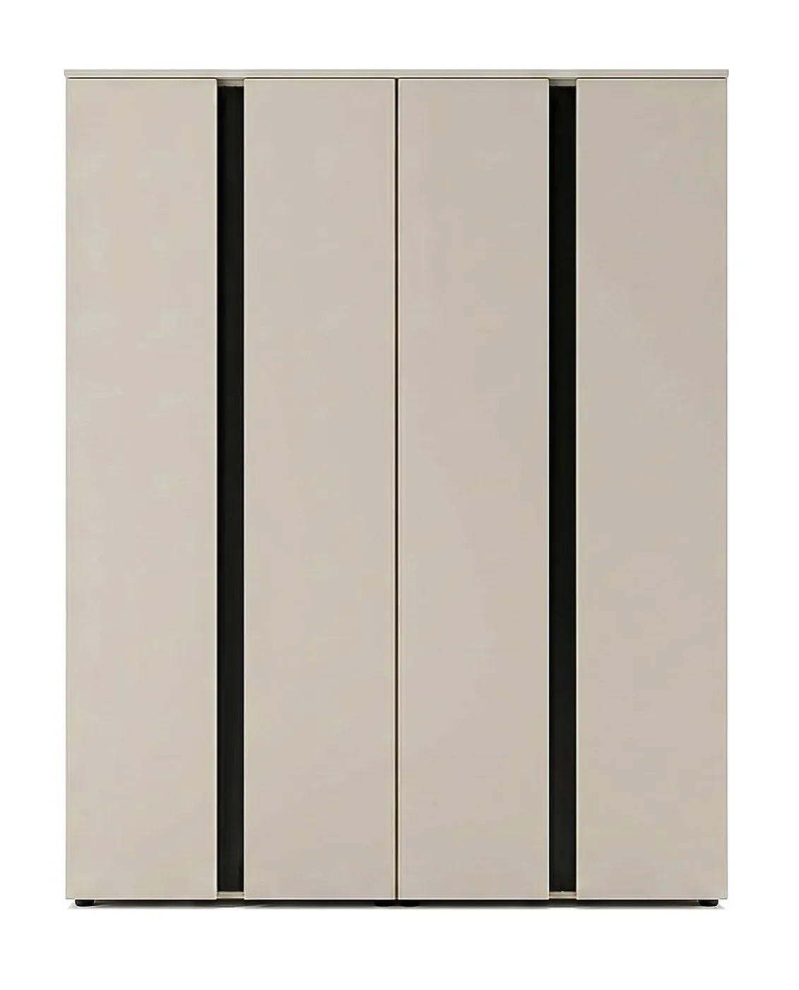 Garderobenschrank Kleiderschrank Set Amara | Kaschmir