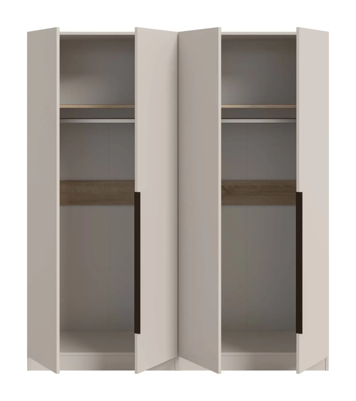 Garderobenschrank Kleiderschrank Set Kopenhagen | Kaschmir