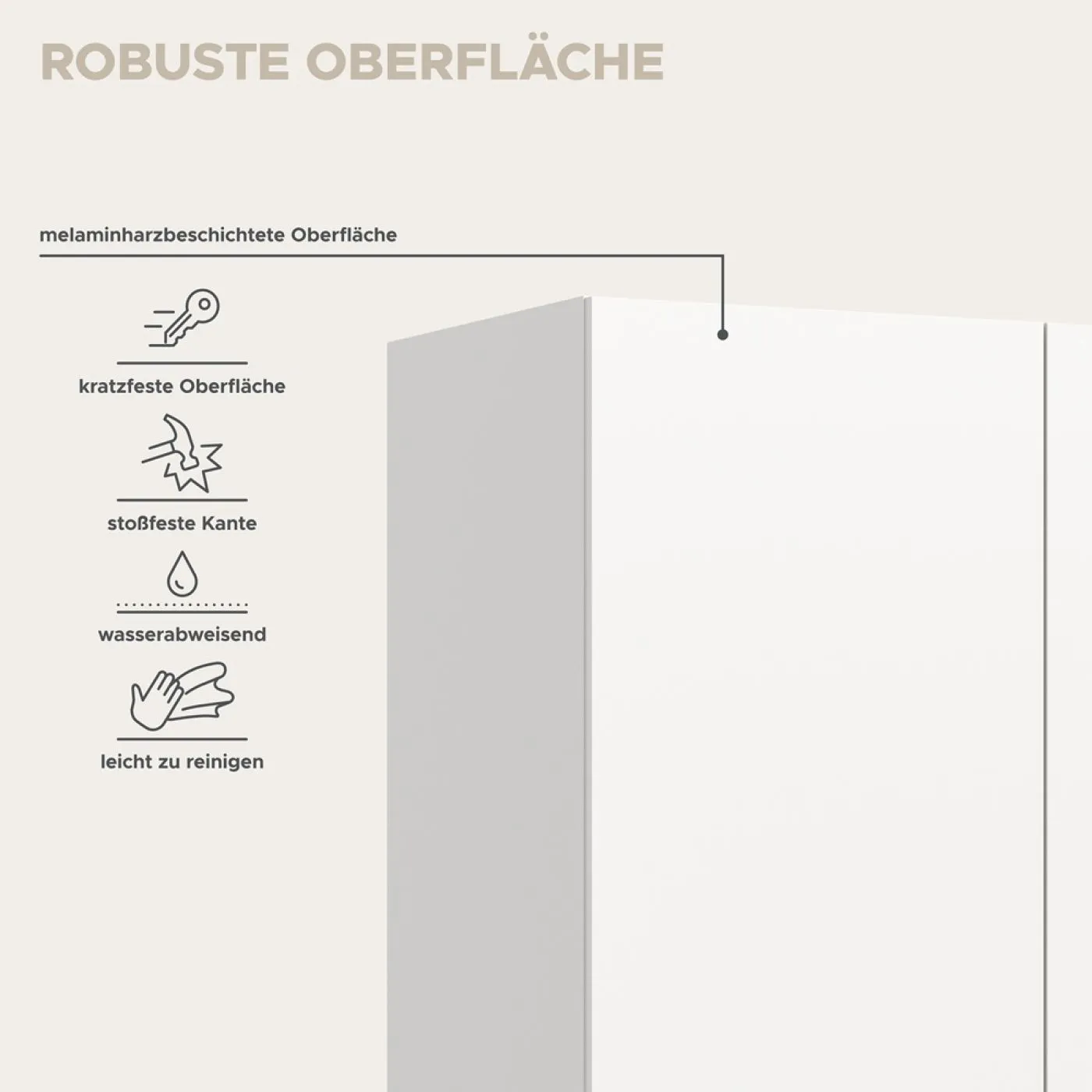 Garderobenschrank Kleiderschrank Stanga | Weiß / Artisan Eiche