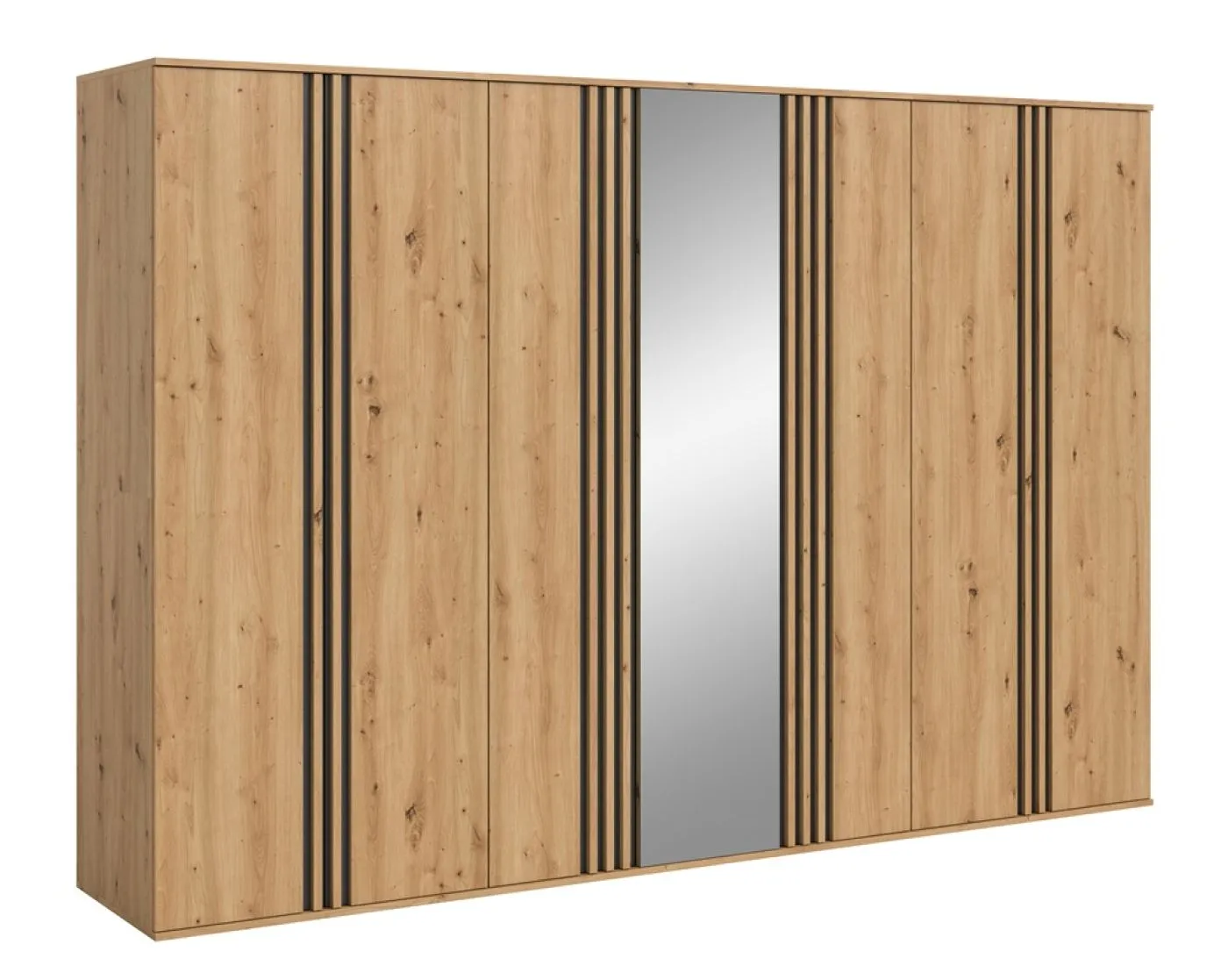 Garderobenschrank Kleiderschrank Tofta 1 | 3-teilig | Artisan Eiche