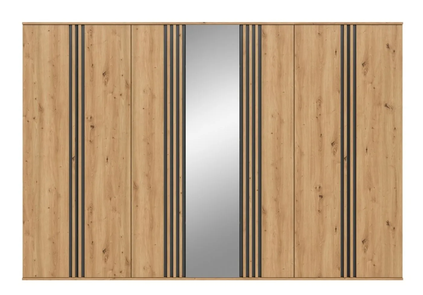 Garderobenschrank Kleiderschrank Tofta 1 | 3-teilig | Artisan Eiche