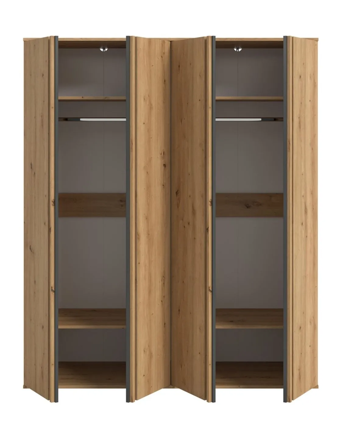 Garderobenschrank Kleiderschrankkombination Tofta | Artisan Eiche