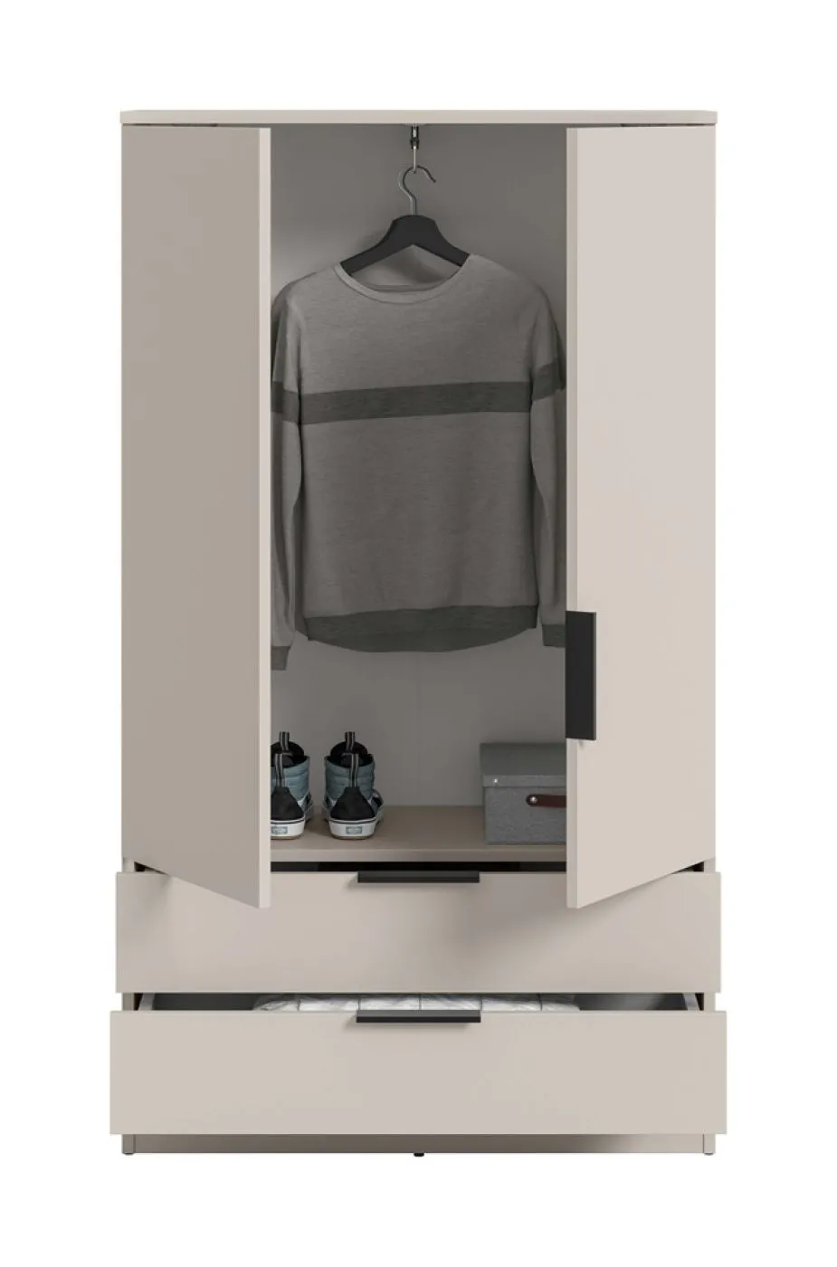 Garderobenschrank Kopenhagen | Kaschmir