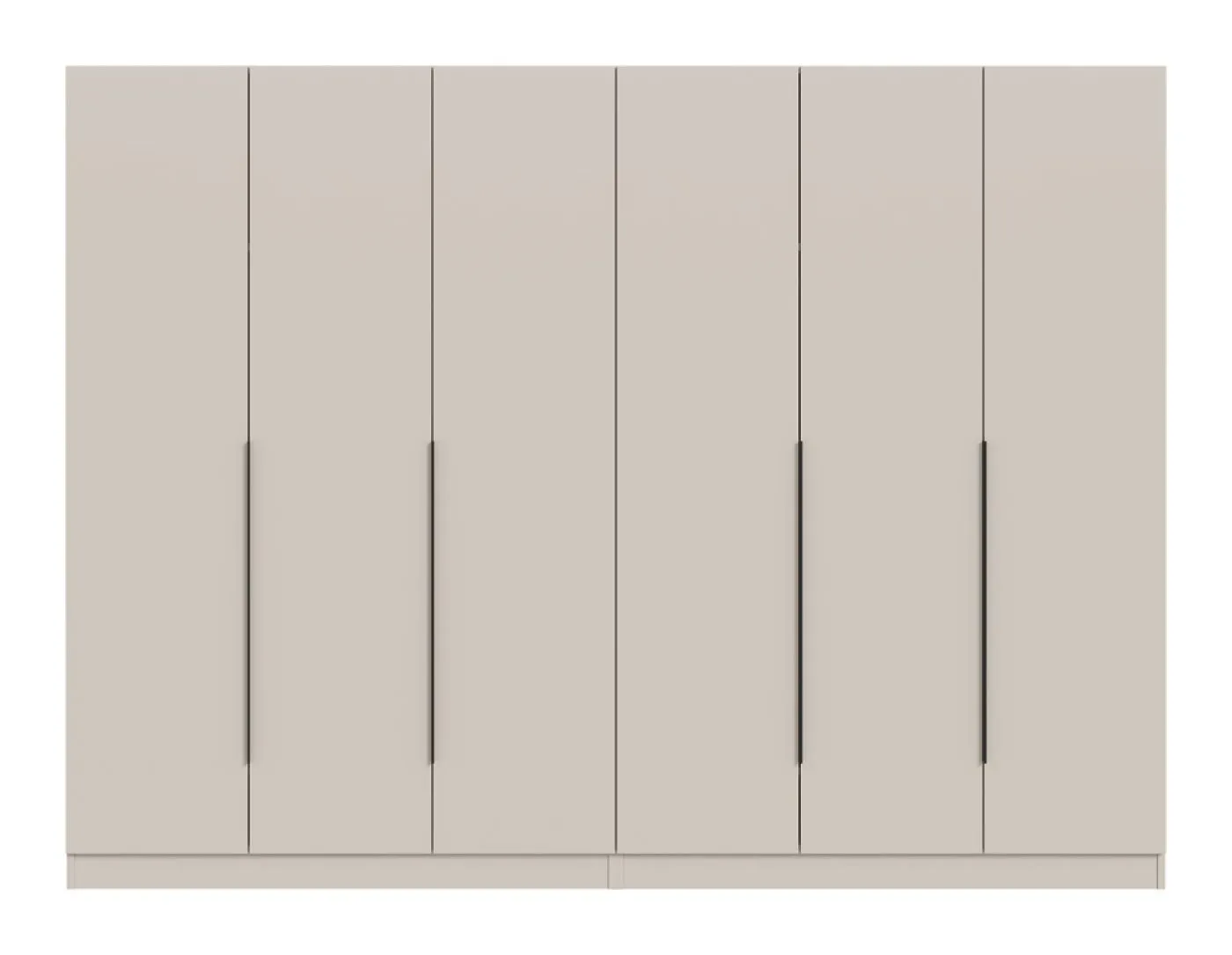 Garderobenschrank Kleiderschrank Kopenhagen | Kaschmir | 2-teilig