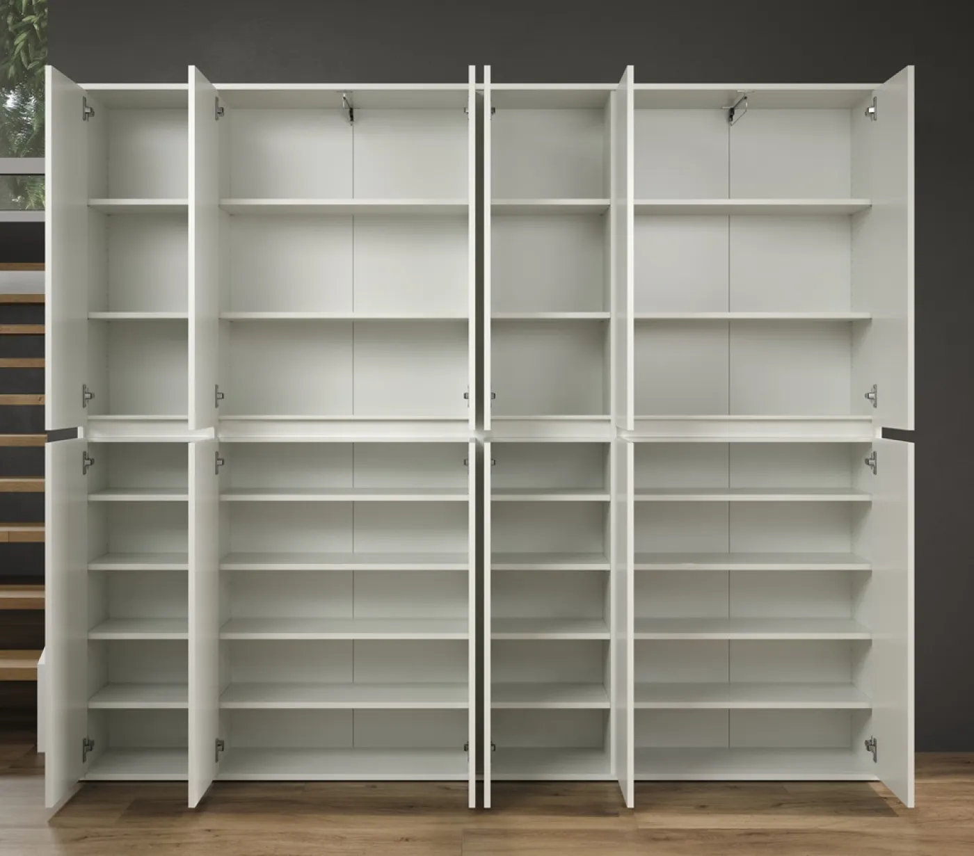 Garderobenschrank Nevada | weiß | verschiedene Größen