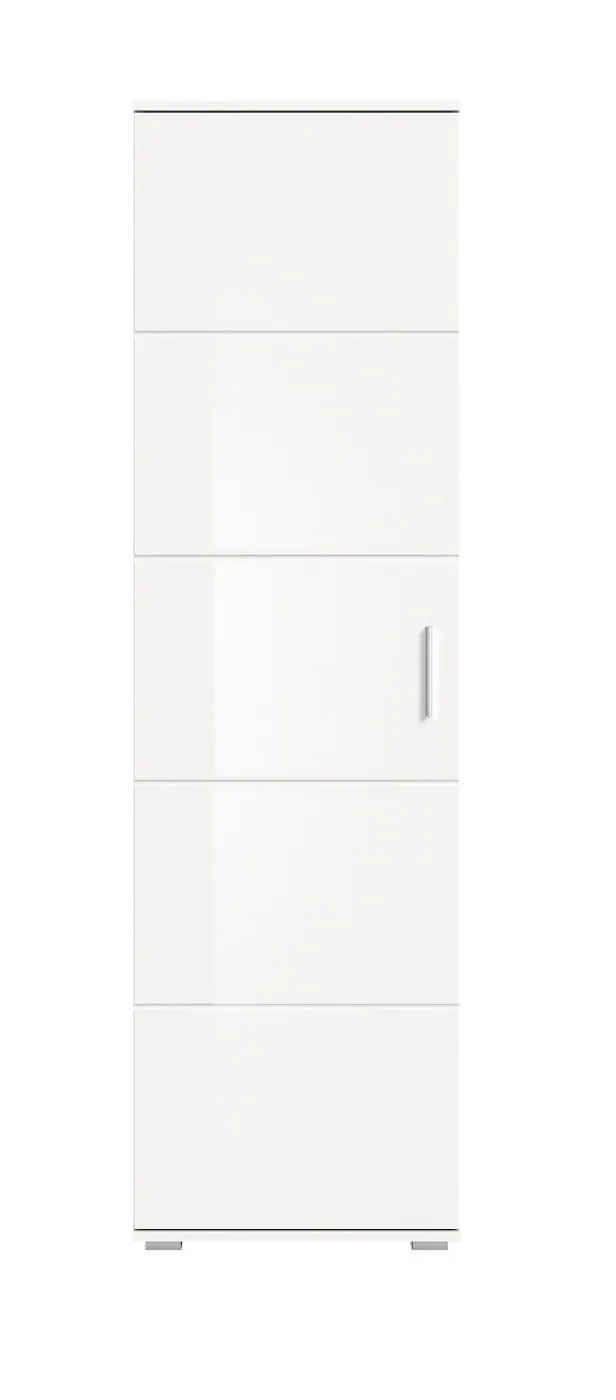 Garderobenschrank Prego | weiß Hochglanz