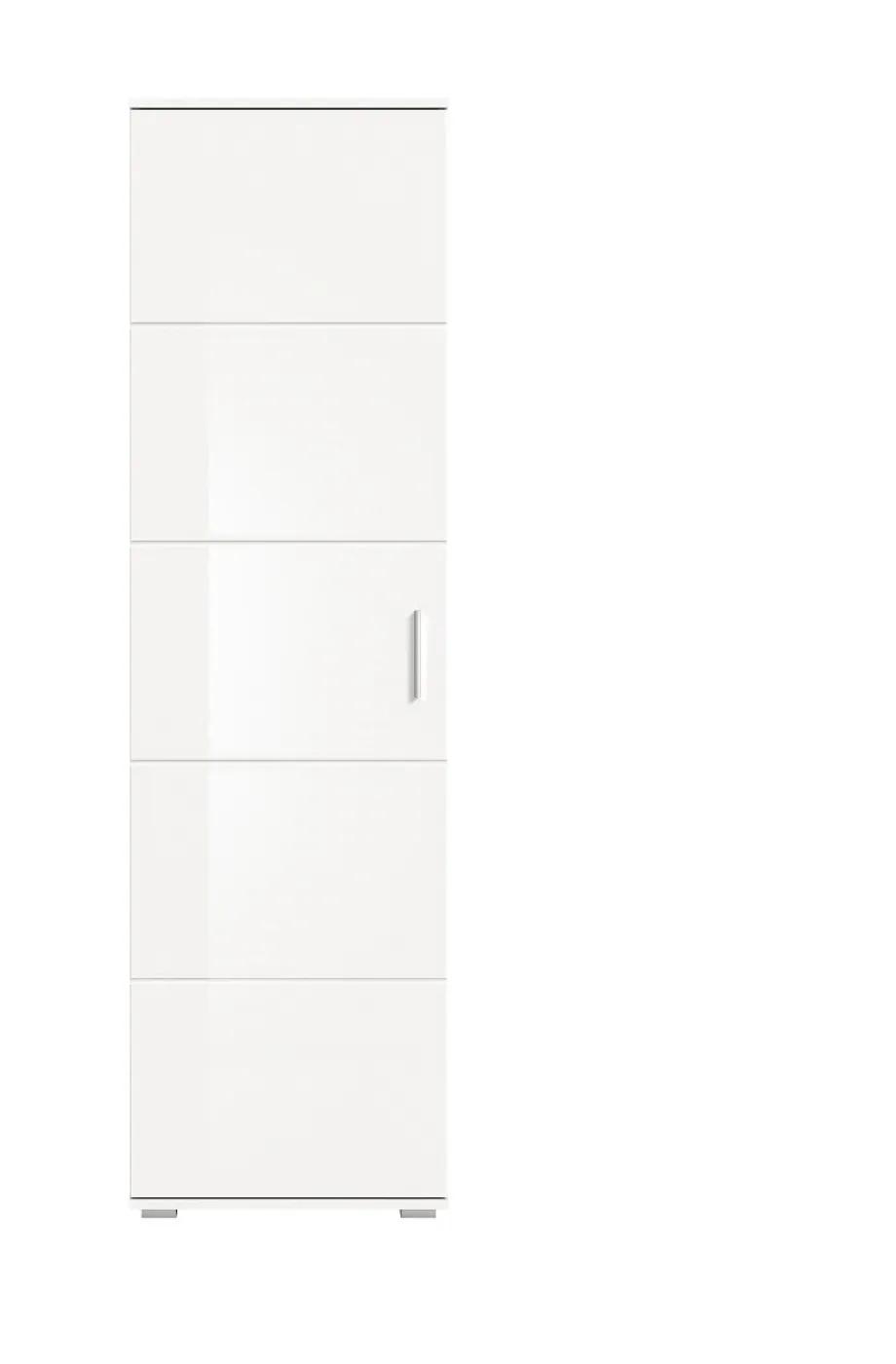 Garderobenschrank Prego | weiß Hochglanz