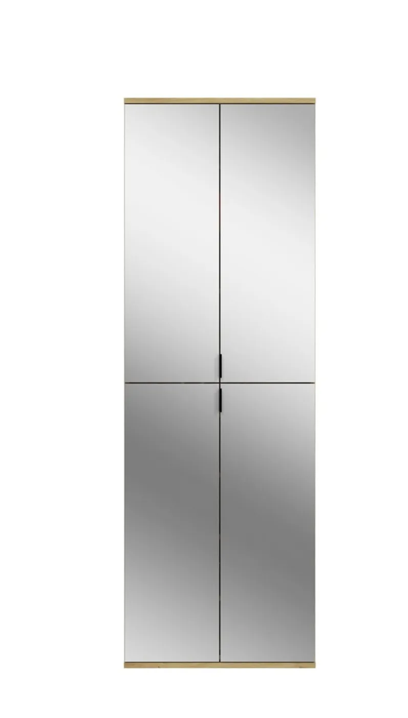 Garderobenschrank Projekt X groß | Artisan Eiche | Spiegeltüren