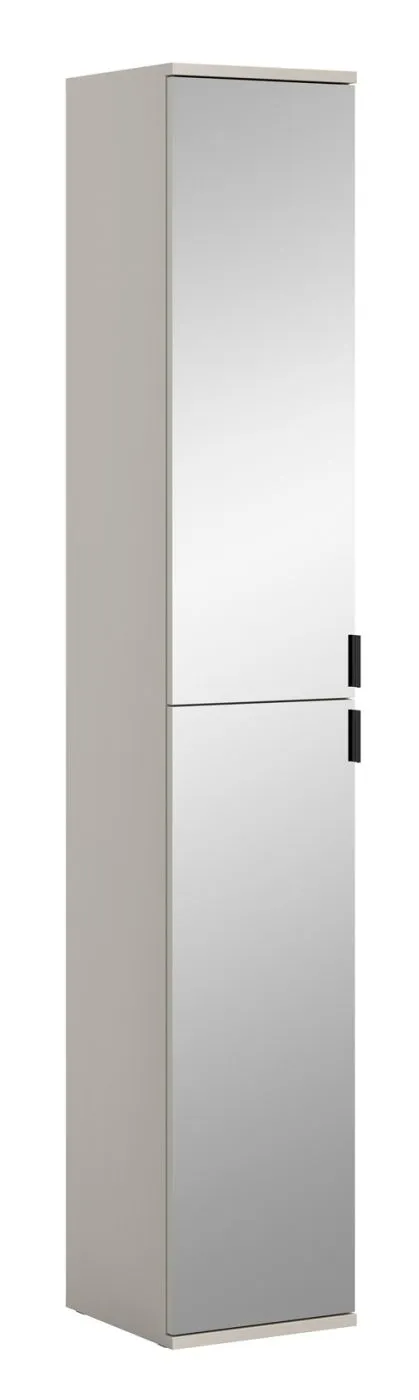 Garderobenschrank Projekt X | Kaschmir | Spiegeltüren