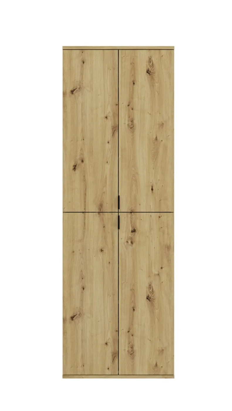 Garderobenschrank Projekt X | Kombination | Artisan Eiche | 2-teilig