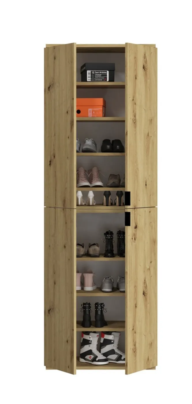 Garderobenschrank Projekt X | Kombination | Artisan Eiche | 2-teilig