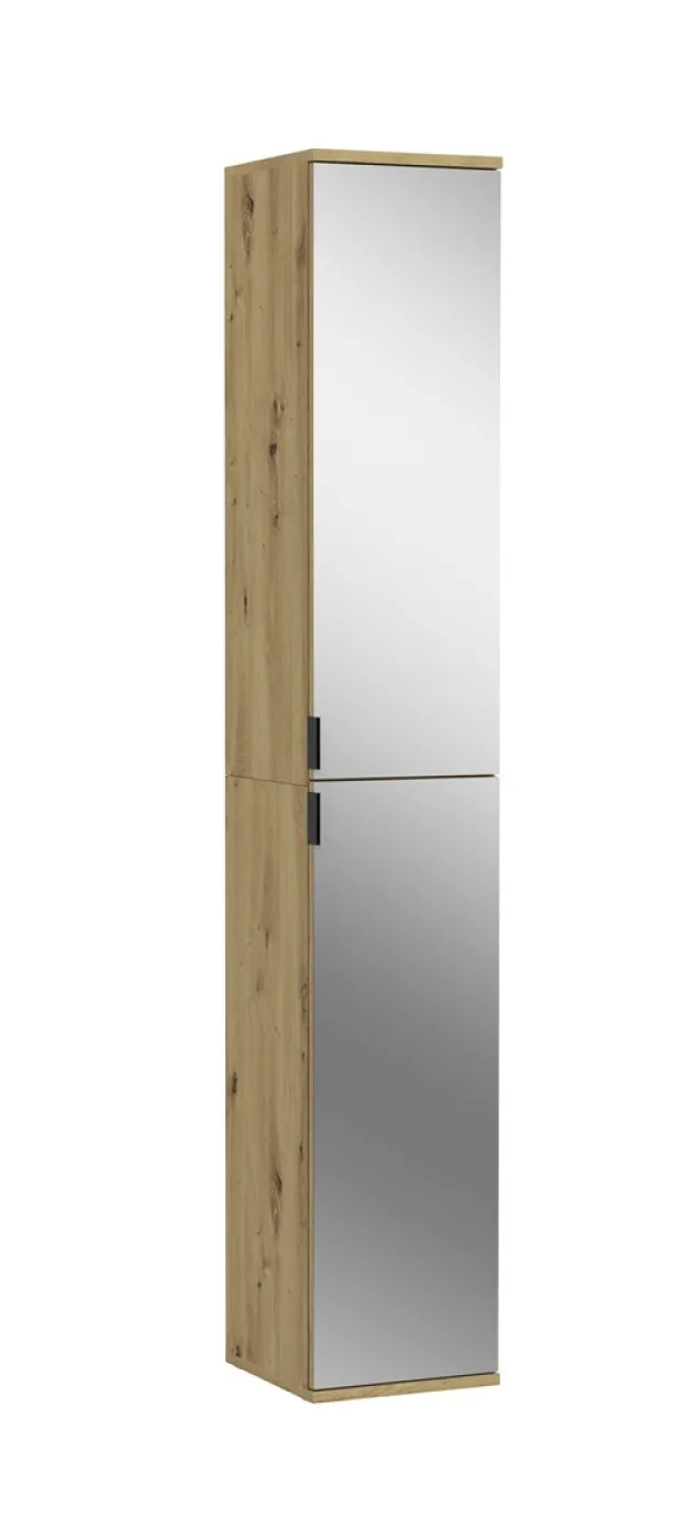 Garderobenschrank Projekt X | Kombination | Artisan Eiche | Spiegeltüren | 2-teilig