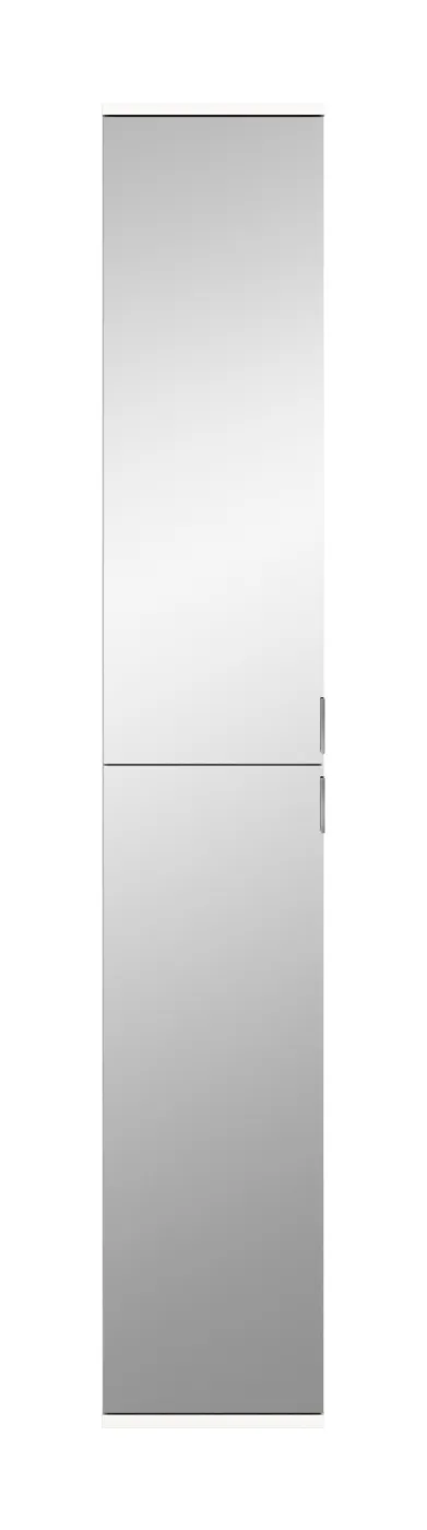 Garderobenschrank Projekt X | weiß | Spiegeltüren