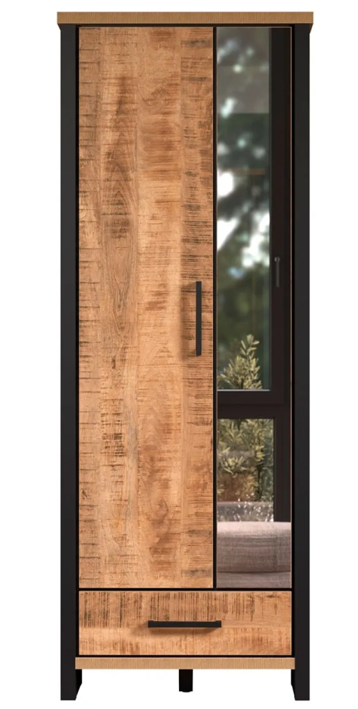 Garderobenschrank Schrank Enna, Mango Dekor – Ansicht 3
