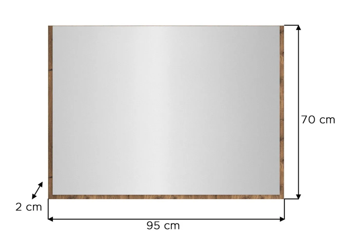 Garderobenspiegel Bueno | Nox Oak