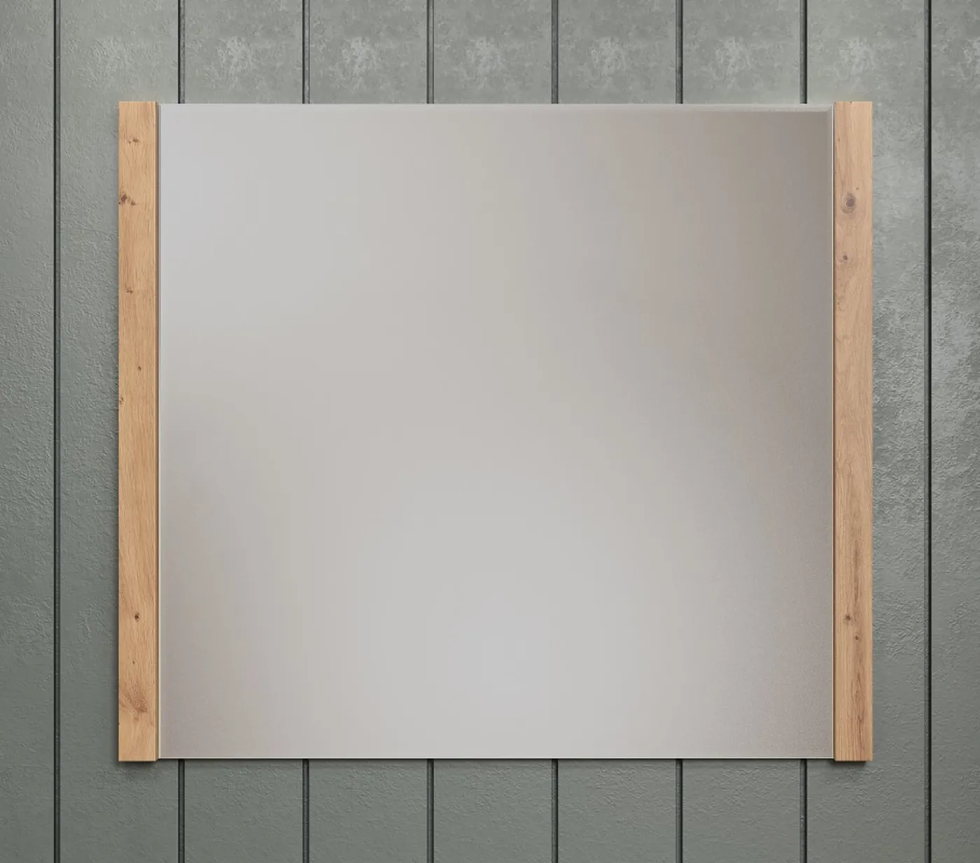 Garderobenspiegel Dakota | Weiß / Artisan Eiche