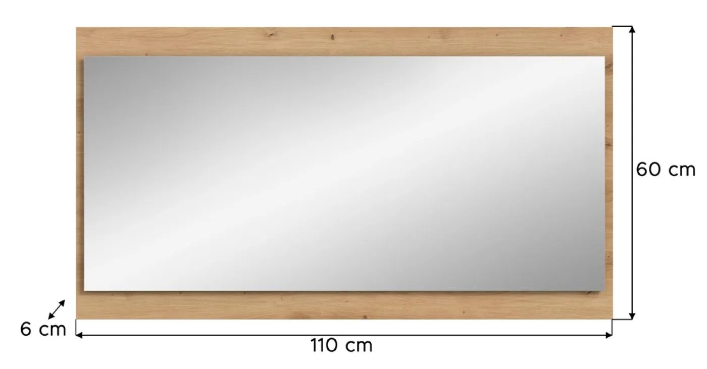 Garderobenspiegel Drive | Artisan Oak