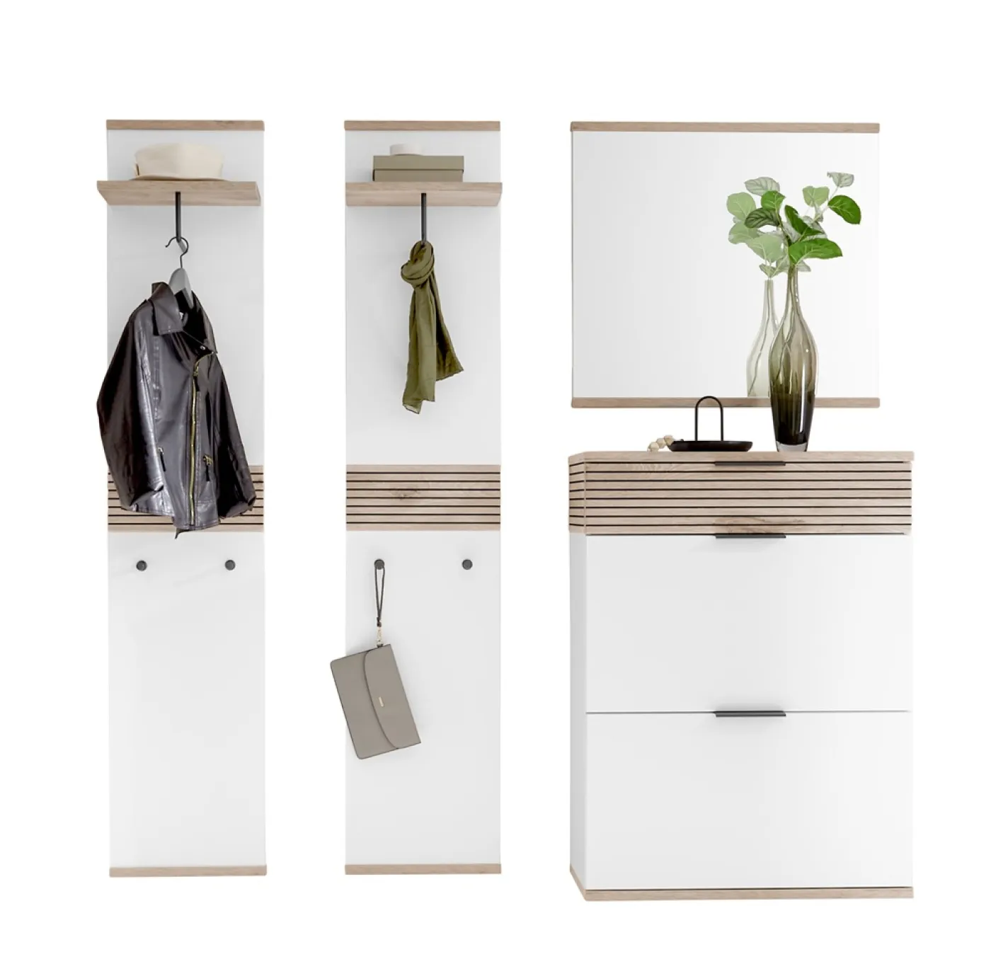 Garderobenspiegel Montello | Viking Oak | 75 x 69 x 3 cm