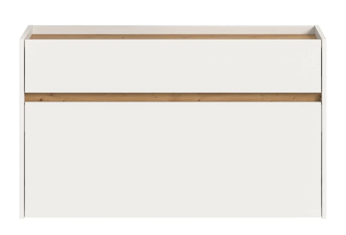 Hänge-Schuhschrank Drive | weiß / Artisan Oak
