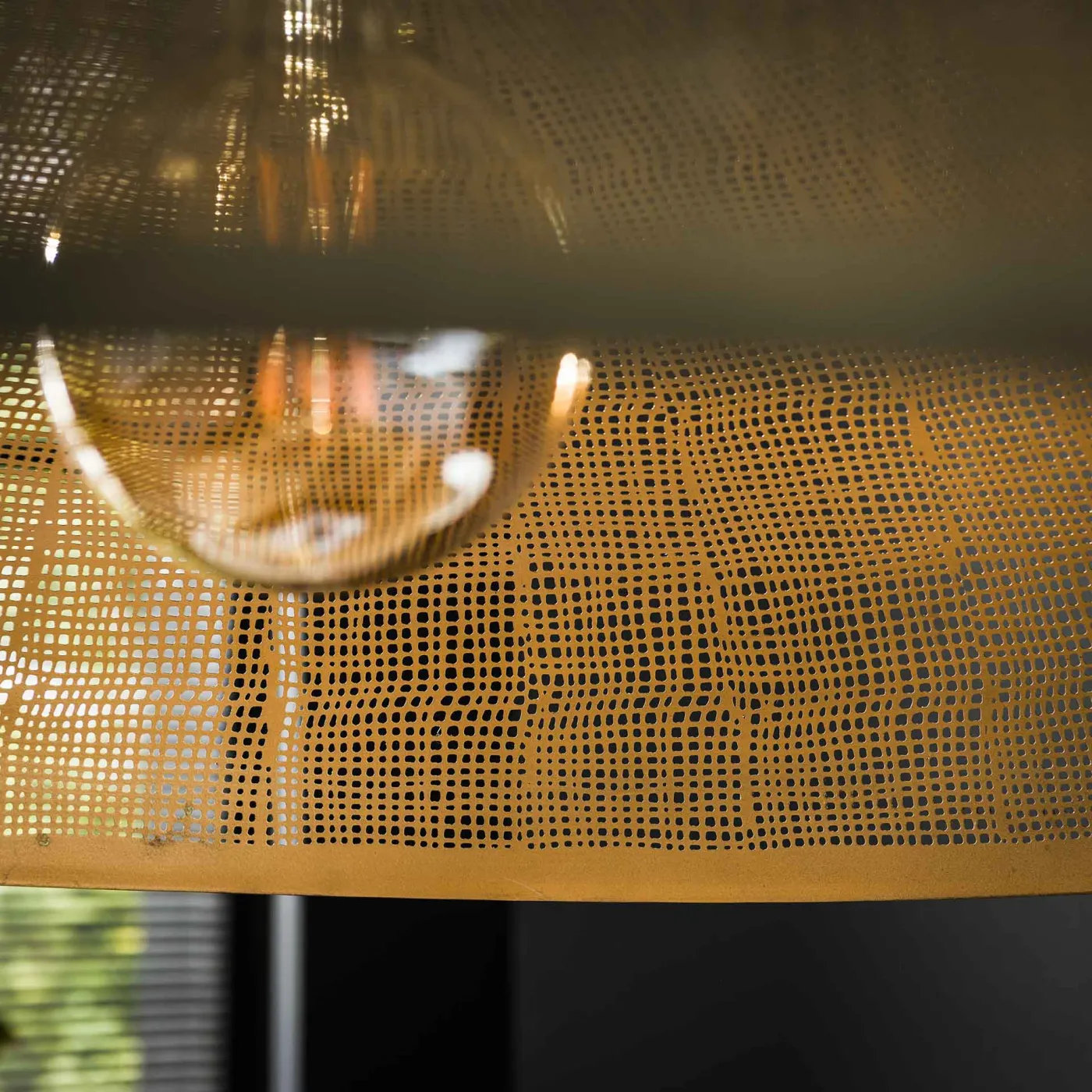 Hängelampe Endai | 1 Leuchte | Metall | antike bronze