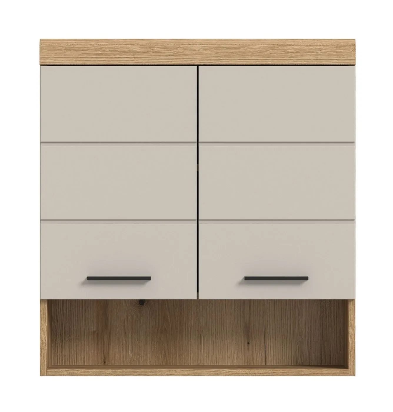 Hängeschrank breit Scout | Kaschmir / Evoak Oak