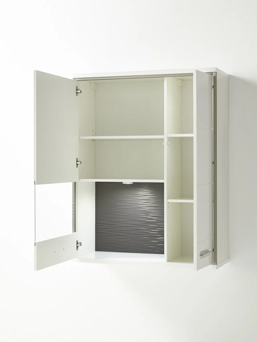 Hängeschrank Hängekommode Trento | weiß Hochglanz | ohne Beleuchtung