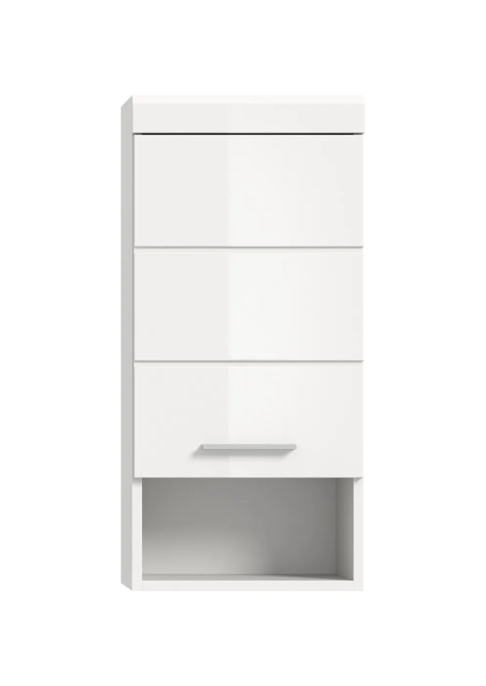 Hängeschrank Scout | weiß Hochglanz / weiß