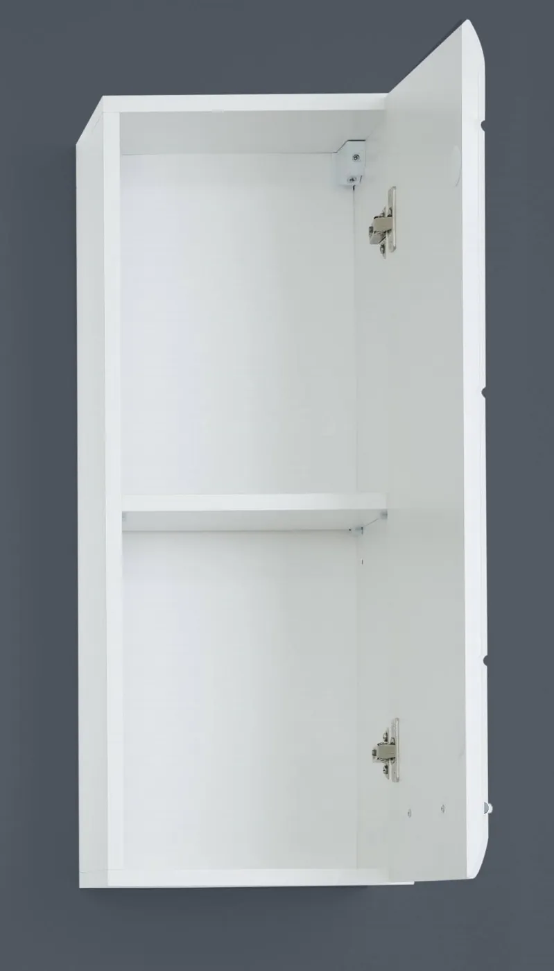 Hängeschrank Skin | weiß Hochglanz