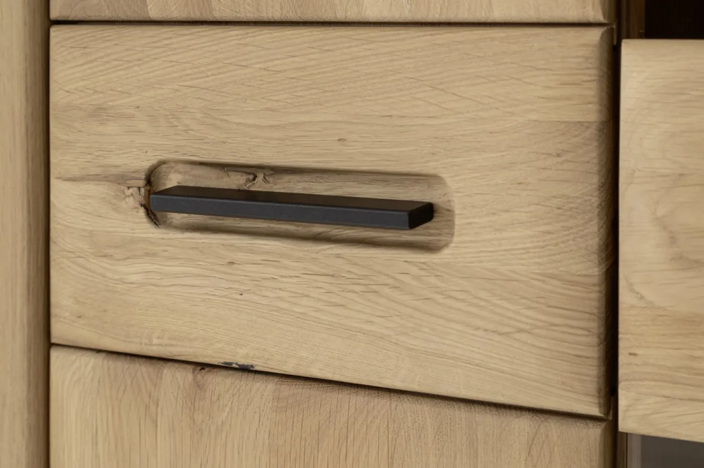 Highboard Alento 2 | Ast / Balkeneiche