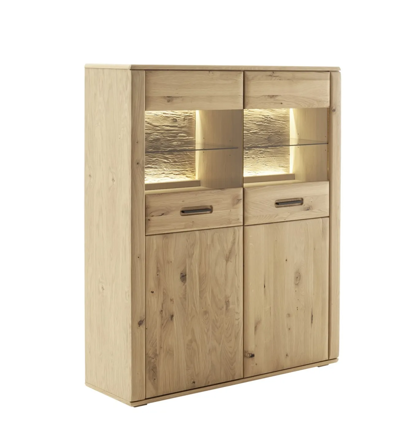 Highboard Alento | Asteiche / Balkeneiche