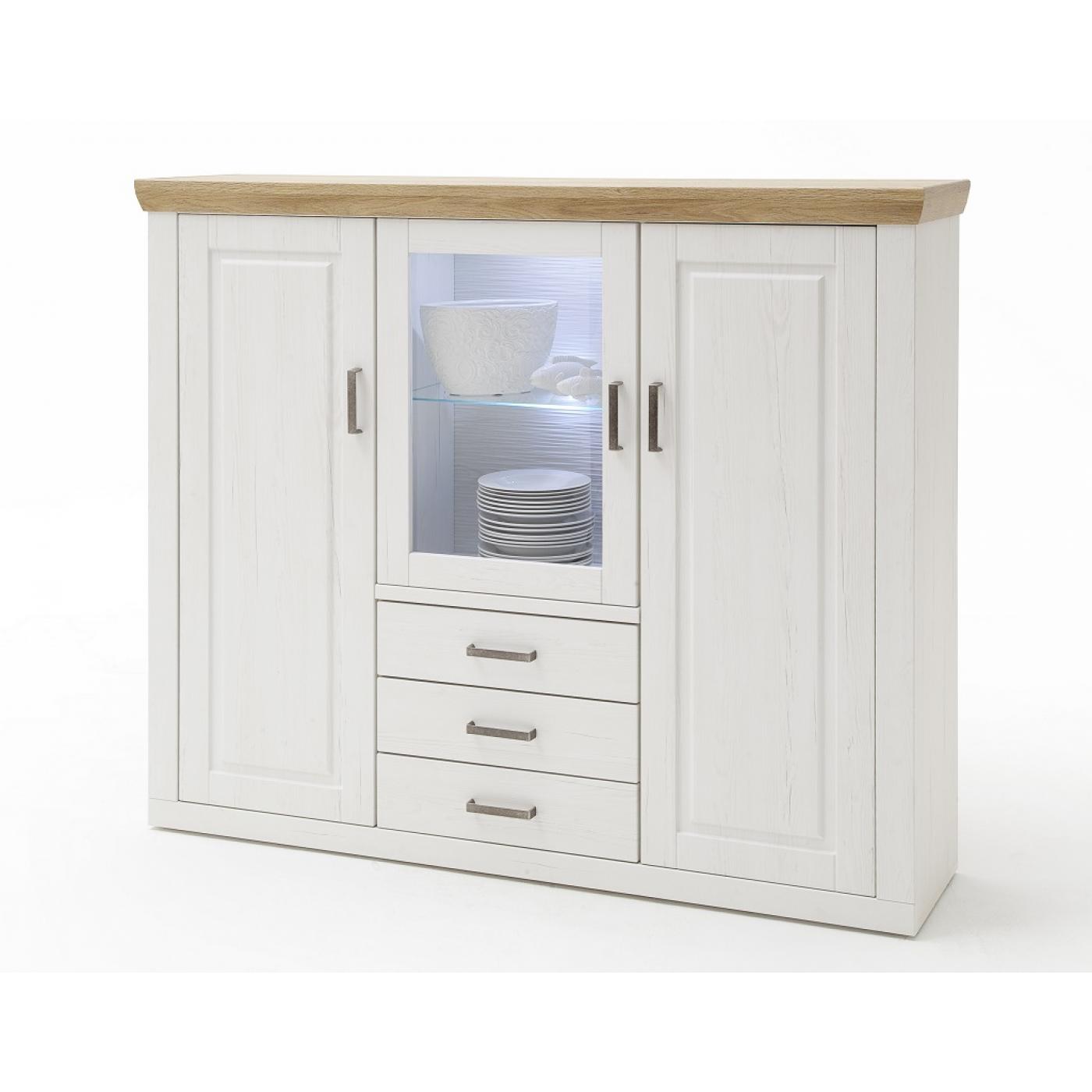 Highboard II Brixen | Landhaus modern | Pinie Aurelio / Grandson Oak