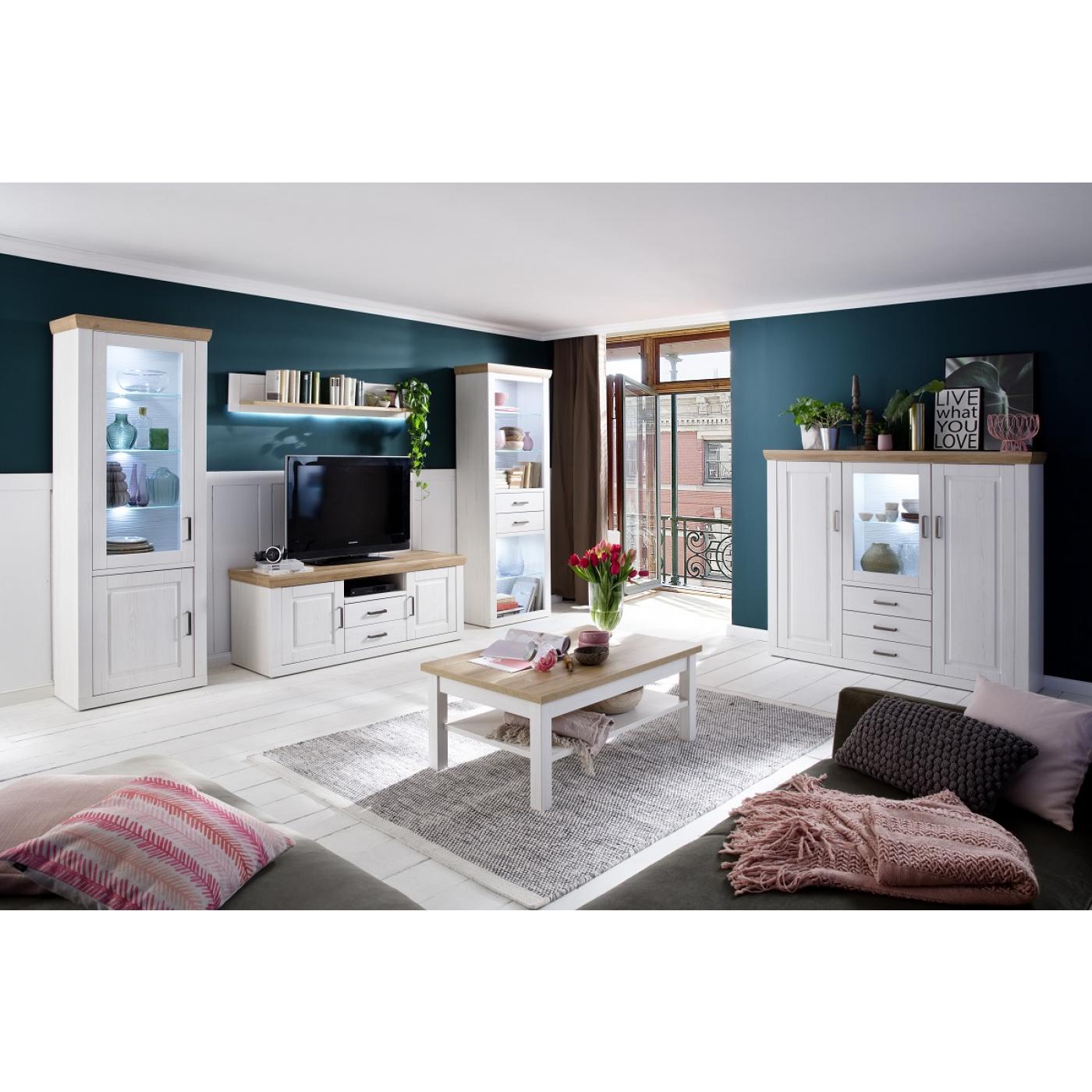 Highboard II Brixen | Landhaus modern | Pinie Aurelio / Grandson Oak