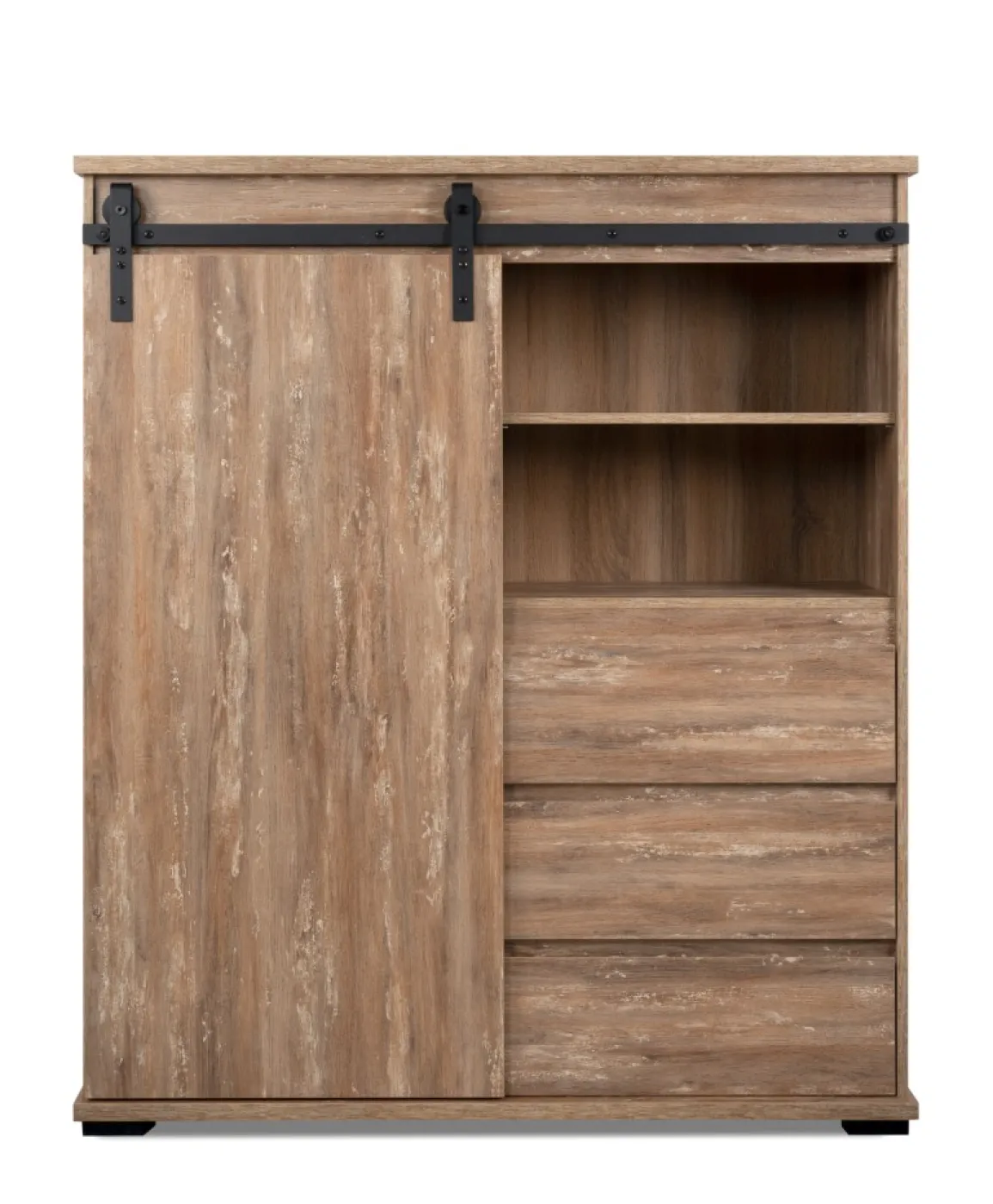 Highboard Kommode Marrakesch | Valhalla Eiche / Milford Kiefer