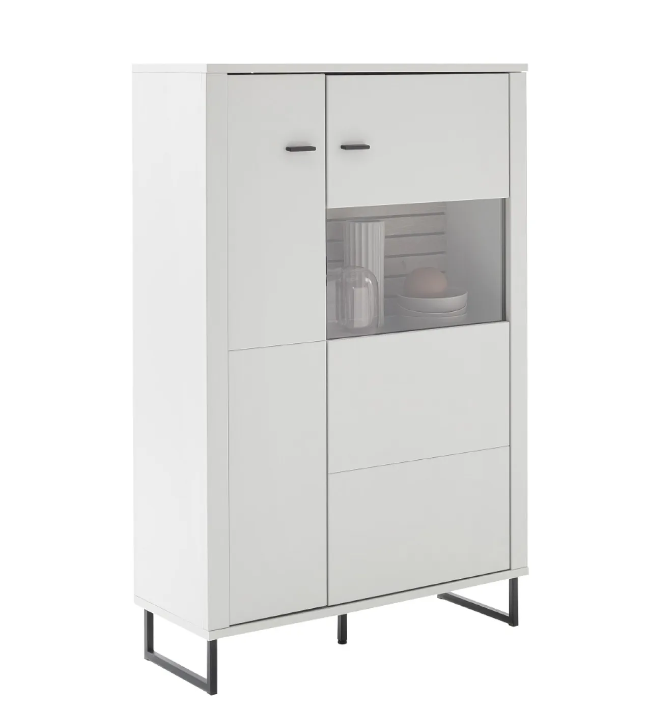 Highboard Louisiana | Modern White