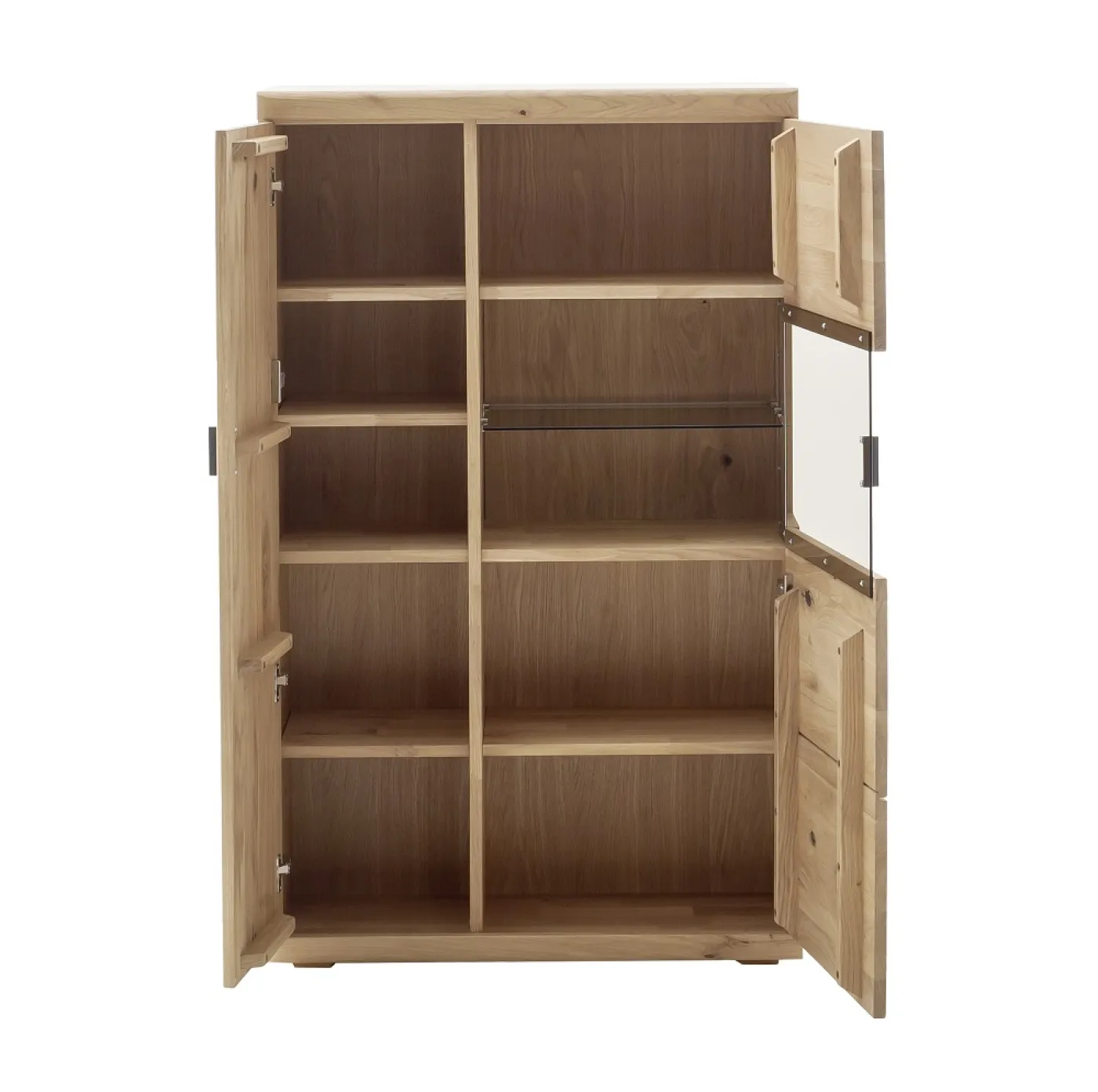 Highboard Palma 2 | Asteiche / Balkeneiche | optional LED Beleuchtung