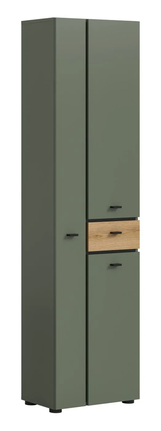 Hochschrank Aqua | Sage Green / Evoke Oak