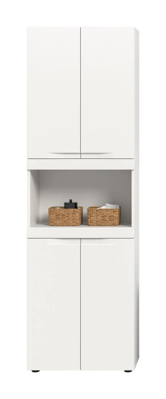 Hochschrank breit Viana | weiß