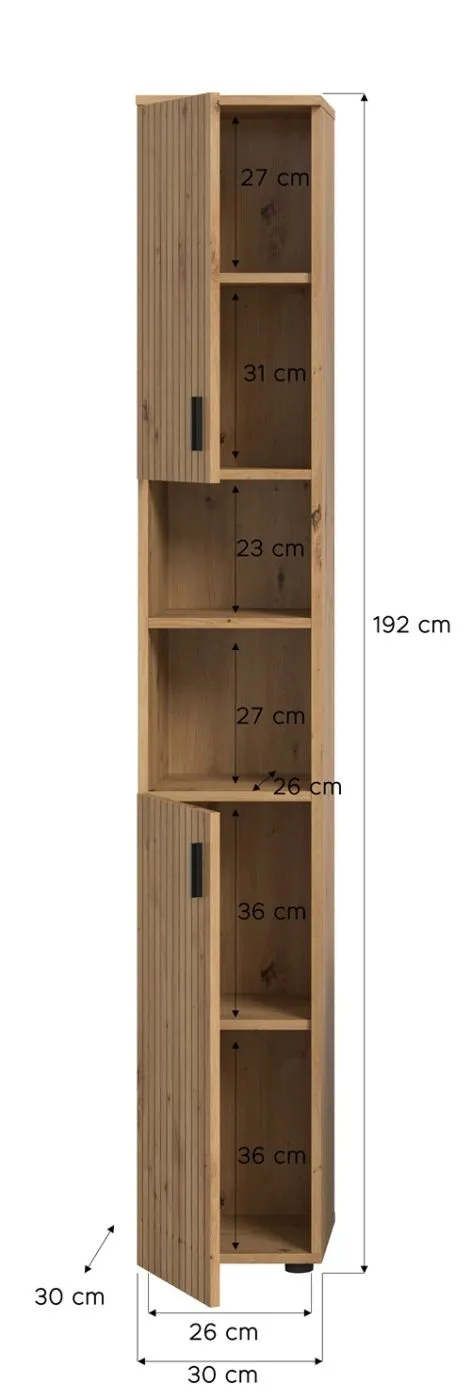 Hochschrank Mone | Artisan Oak