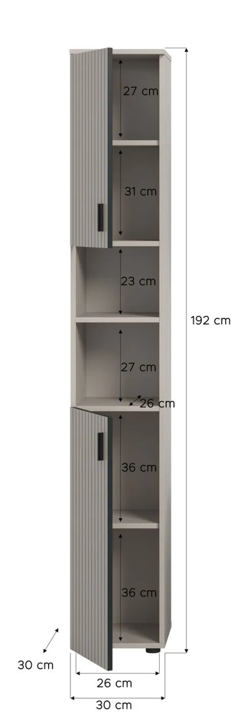 Hochschrank Mone | Kaschmir