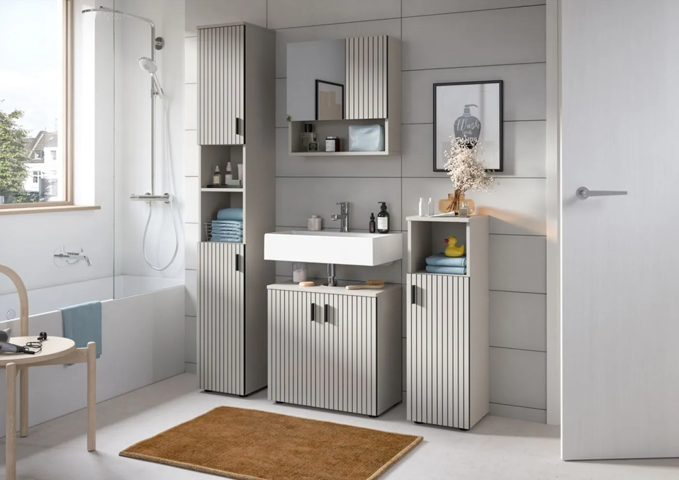 Hochschrank Mone | Kaschmir