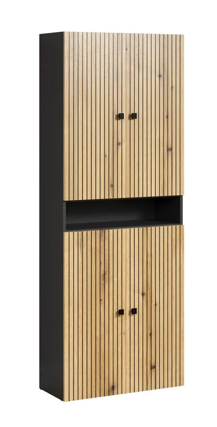 Hochschrank Pure Bliss 1, Evoke Eiche Dekor – Ansicht 2
