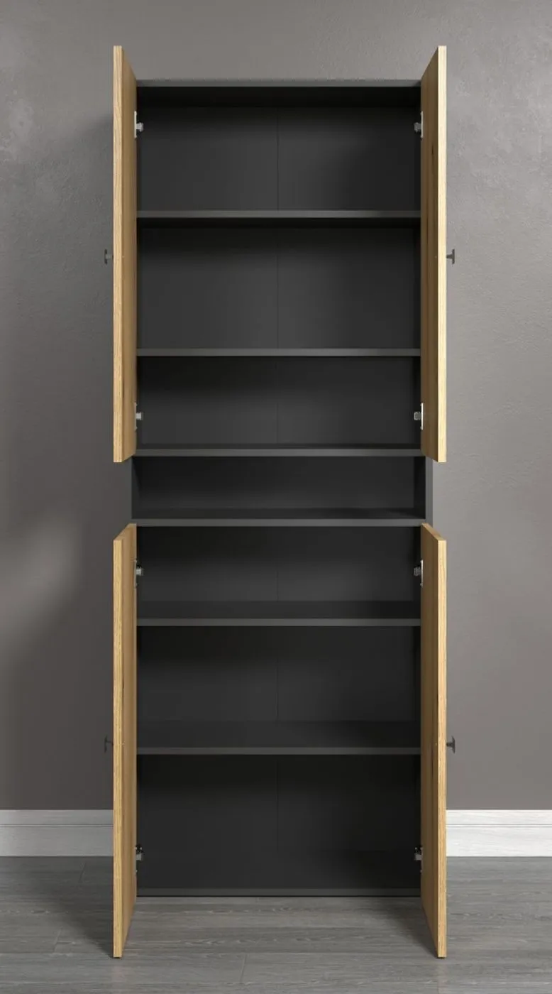 Hochschrank Pure Bliss 1, Evoke Eiche Dekor – Ansicht 3