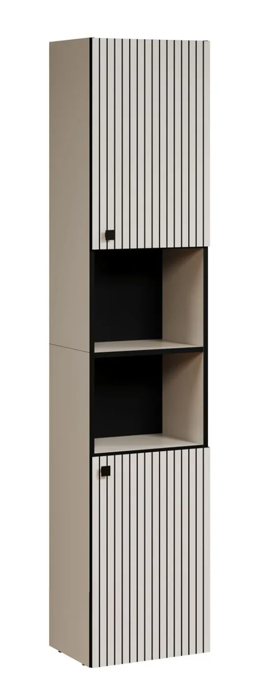 Hochschrank Pure Bliss, Kashmir Hellgrau Dekor – Ansicht 2