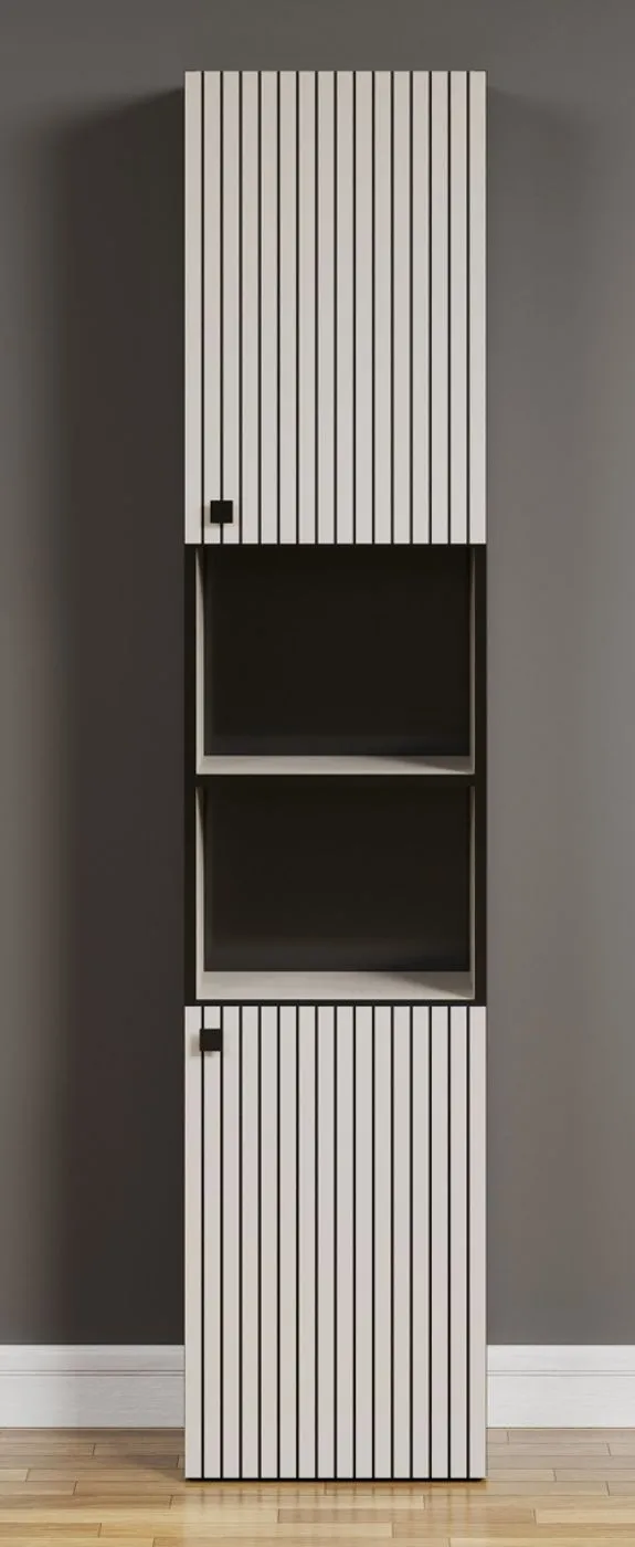 Hochschrank Pure Bliss, Kashmir Hellgrau Dekor – Ansicht 3